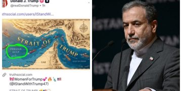 آبنائے ہرمز کو ’آبنائے ٹرمپ‘ کہنے پر ایرانی وزیر خارجہ کا سخت ردعمل
